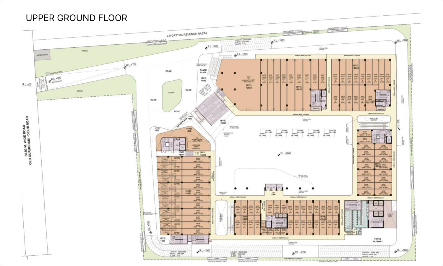 Upper Ground Floor Plan